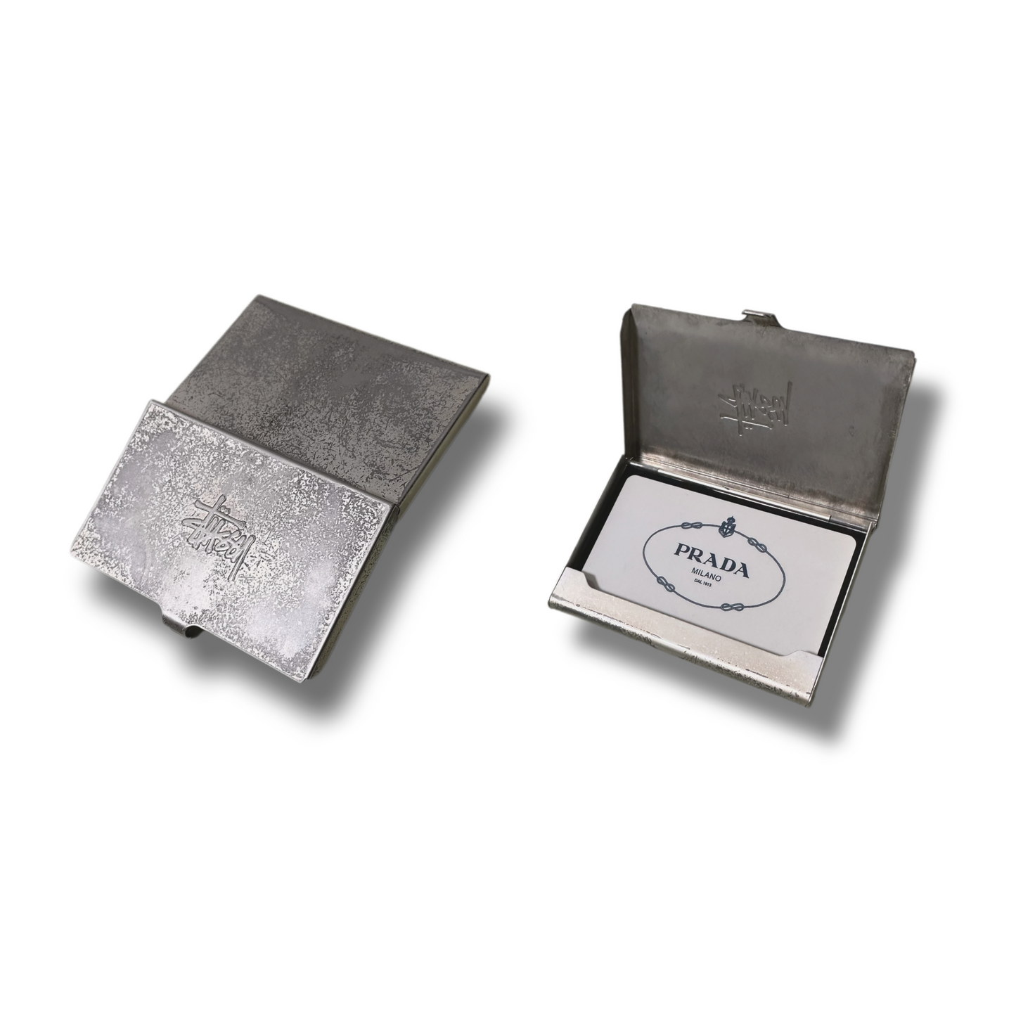STUSSY Logo Business Card Case