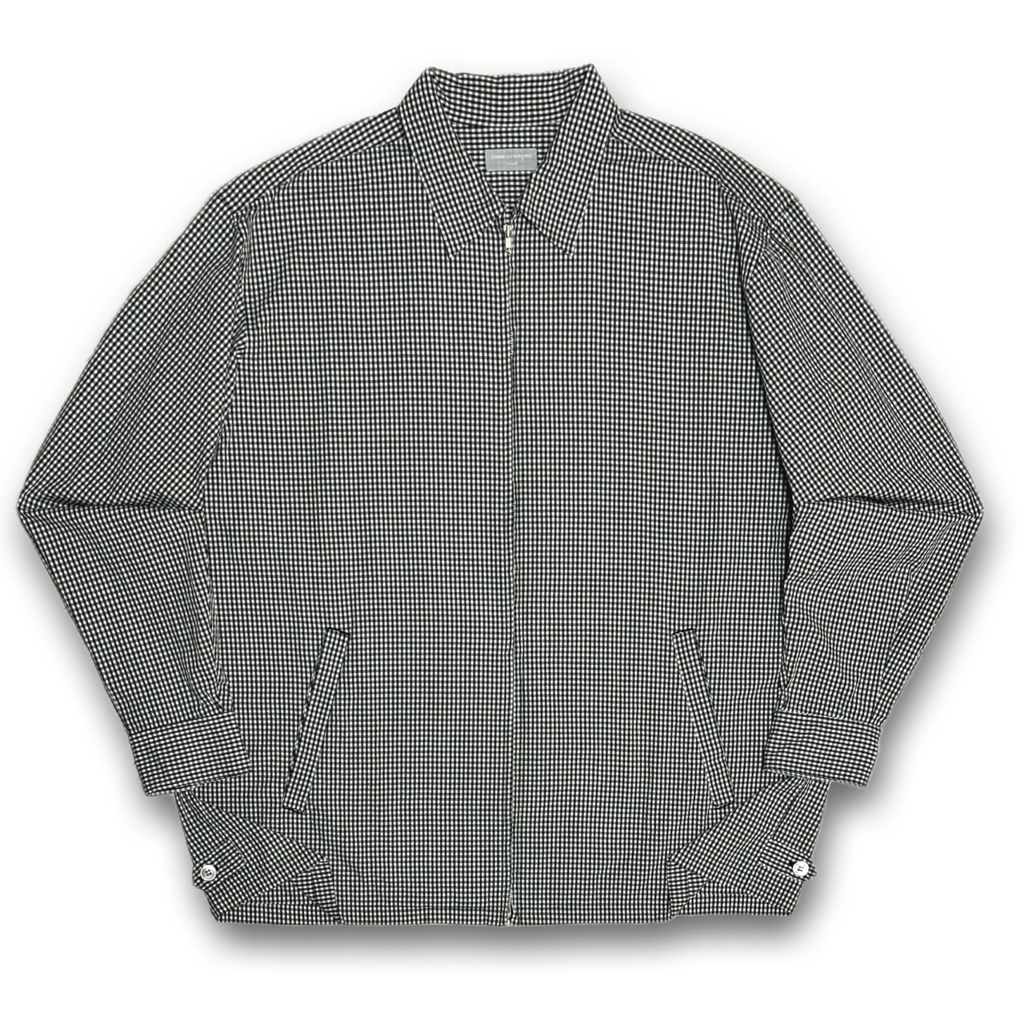 COMME des GARÇONS HOMME Gingham Zip Shirt Jacket