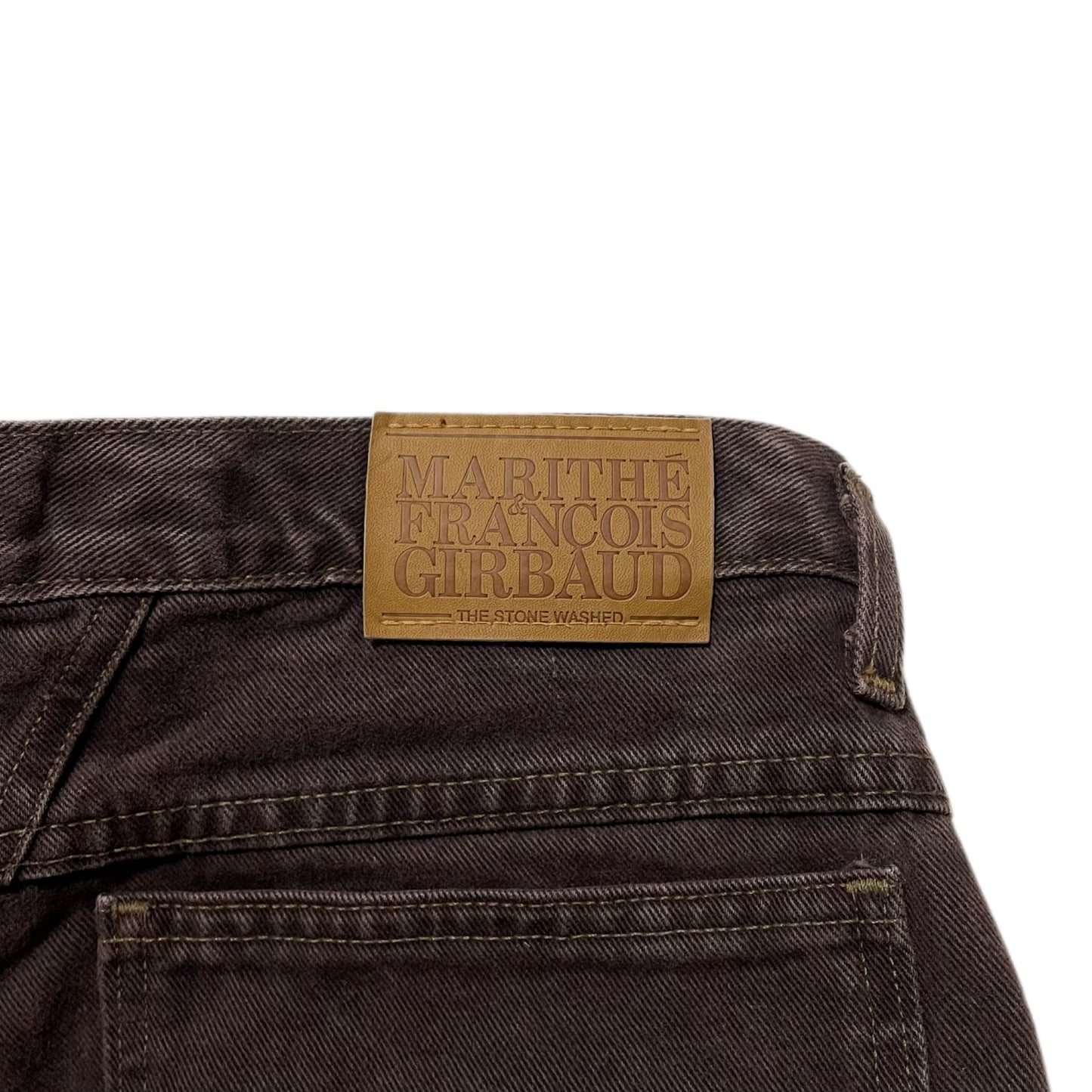 Marithé + François Girbaud Stone Washed Jean